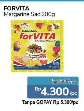 Promo Harga FORVITA Margarine 200 gr - Alfamidi