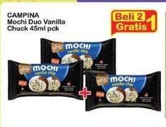Promo Harga Campina Mochi Vanilla Choco Chunk 45 ml - Indomaret