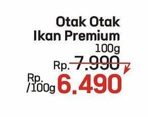 Promo Harga Otak Otak Ikan Curah per 100 gr - LotteMart