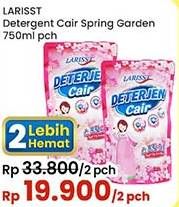 Promo Harga Larisst Detergent Cair Spring Garden 750 ml - Indomaret