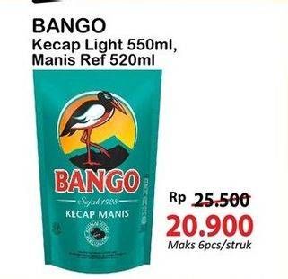 Promo Harga Bango Kecap Manis/Light  - Alfamart