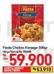 Promo Harga FIESTA Ayam Siap Masak Karage 500 gr - Carrefour