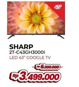 Promo Harga Sharp 2T-C43GH3000i  - Yogya