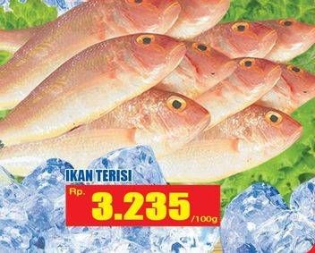 Promo Harga Ikan Terisi per 100 gr - Hari Hari