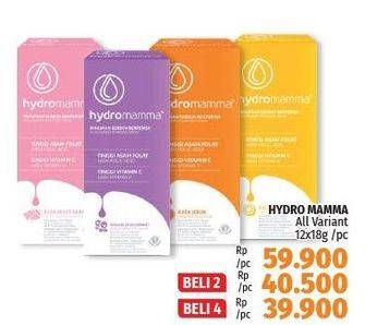 Promo Harga HYDROMAMMA Minuman Serbuk Berperisa All Variants 12 pcs - LotteMart