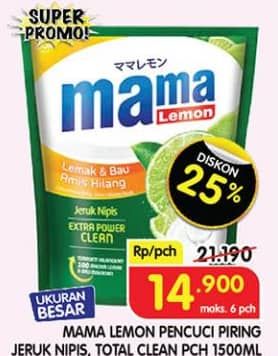 Mama Lemon Cairan Pencuci Piring