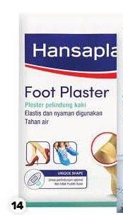 Promo Harga HANSAPLAST Foot Plaster 6 pcs - Guardian