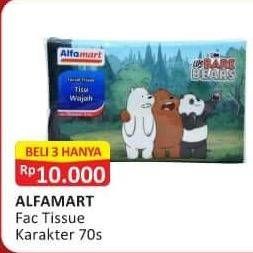 Promo Harga Alfamart Facial Tissue Karakter 70 pcs - Alfamart