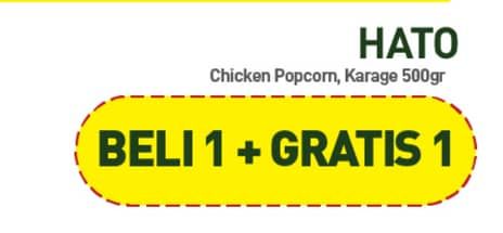Promo Harga Hato Chicken Popcorn/Karage  - Hypermart