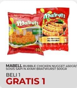 Promo Harga Mabell Nugget/Sosis  - Yogya