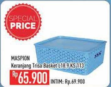 Promo Harga MASPION Keranjang Trisa  - Hypermart
