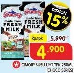 Promo Harga CIMORY Fresh Milk Chocolate 250 ml - Superindo