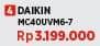 Promo Harga Daikin MC40UVM6  - COURTS