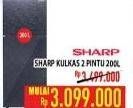 Promo Harga SHARP Kulkas 2 Pintu  - Hypermart