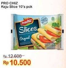 Promo Harga PROCHIZ Slices 10 pcs - Indomaret