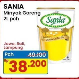 Promo Harga Sania Minyak Goreng 2000 ml - Indomaret