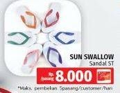 Promo Harga Sun Swallow Sandal Jepit  - LotteMart