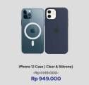Promo Harga Apple iPhone 12 Case Clear Silicone  - iBox