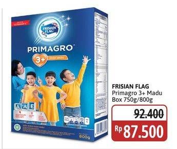 Promo Harga Frisian Flag Primagro 3+ Madu 800 gr - Alfamidi