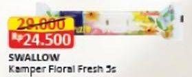 Promo Harga Swallow Naphthalene Floral Fresh S-10133 6 pcs - Alfamart