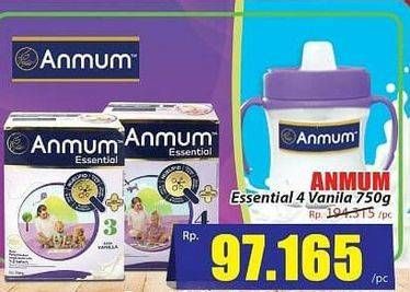 Promo Harga ANMUM Essential 4 Vanilla 750 gr - Hari Hari