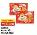 Promo Harga ASIA HATARI Jam Biscuits Peanut per 2 bungkus 250 gr - Alfamart
