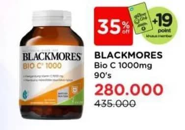 Promo Harga Blackmores Bio C 1000mg 90 pcs - Watsons
