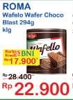 Promo Harga ROMA Wafello Choco Blast 294 gr - Indomaret