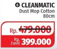 Promo Harga CLEAN MATIC Dust Mop 80 Cm  - Lotte Grosir