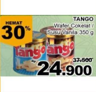 Promo Harga TANGO Wafer Chocolate 78 gr - Indomaret