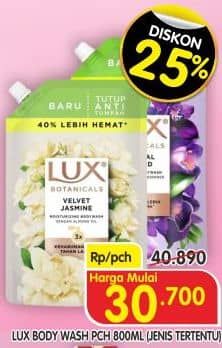 Promo Harga LUX Botanicals Body Wash 825 ml - Superindo