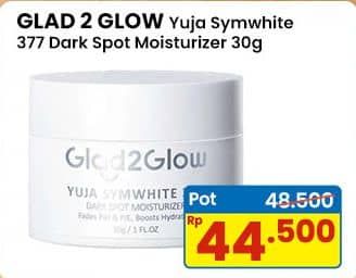 Promo Harga Glad2glow Yuja Symwhite 377 Dark Spot Moisturizer 30 gr - Indomaret