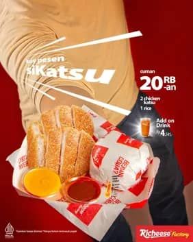 Promo Harga Si Katsu  - Richeese Factory