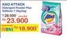 Promo Harga ATTACK Detergent Powder 1200 gr - Indomaret
