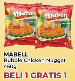 Promo Harga Mabell Nugget Bubble 450 gr - Yogya