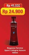 Promo Harga Regazza Body Spray Cologne Azzurro 100 ml - Indomaret