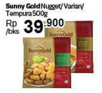 Promo Harga Sunny Gold Chicken Tempura/Nugget Varian/Nugget  - Carrefour