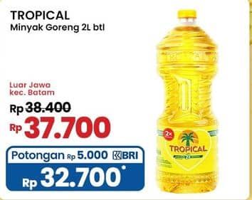 Promo Harga Tropical Minyak Goreng 2000 ml - Indomaret