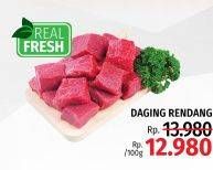 Promo Harga Daging Rendang Sapi per 100 gr - LotteMart