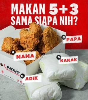 Promo Harga KFC Makan 5+3  - KFC