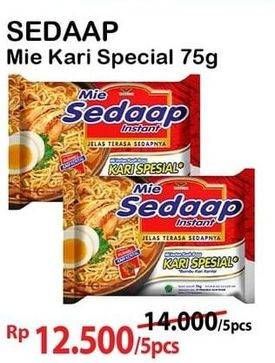 Promo Harga SEDAAP Mie Kuah Kari Spesial 75 gr - Alfamart