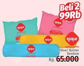 Promo Harga EPIQUE Pillow per 2 pcs - LotteMart