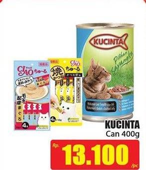 Promo Harga KUCINTA Makanan Kucing 400 gr - Hari Hari