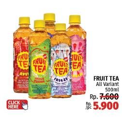 Promo Harga Sosro Fruit Tea All Variants 500 ml - LotteMart