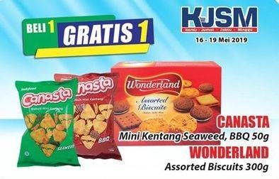 Promo Harga Canasta Mini Kentang/Wonderland Assorted Biscuits  - Hari Hari