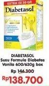 Promo Harga DIABETASOL Special Nutrition for Diabetic Vanilla 600 gr - Indomaret