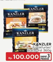 KANZLER Frankfurter + Bratwurst 360g