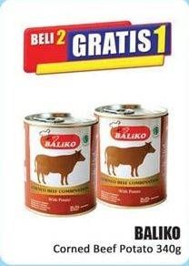 Promo Harga BALIKO Corned Beef Potato 340 gr - Hari Hari