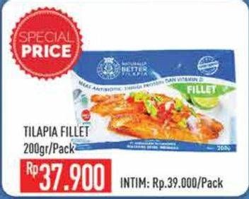 Promo Harga Ikan Nila Tilapia Fillet per 200 gr - Hypermart