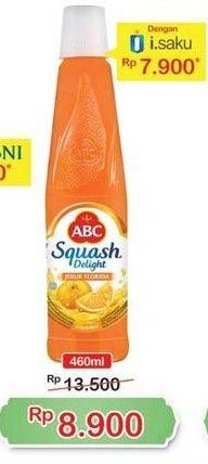 Promo Harga ABC Syrup Squash Delight 460 ml - Indomaret